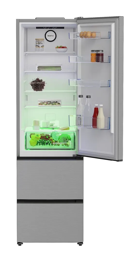 Lodówka wolnostojąca BEKO B3RGNA354HXB1 203cm thumbnail 3