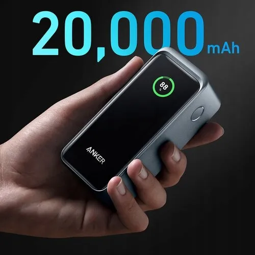 Powerbank ANKER 735 Prime 20000mAh 200W PD PowerIQ 4.0 Czarny thumbnail 2