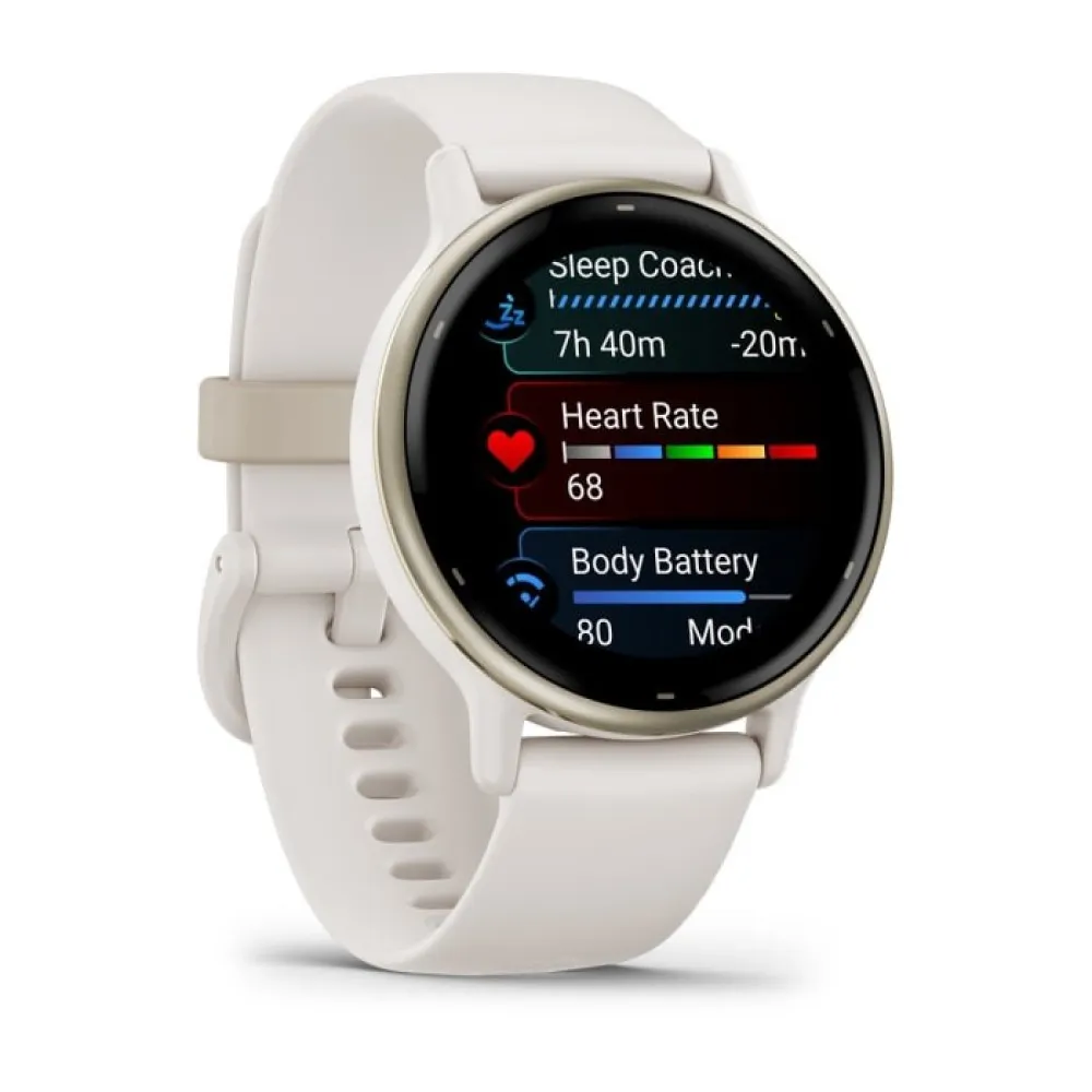 Zegarek Garmin Vivoactive 5 42mm Kremowo-złoty thumbnail 3