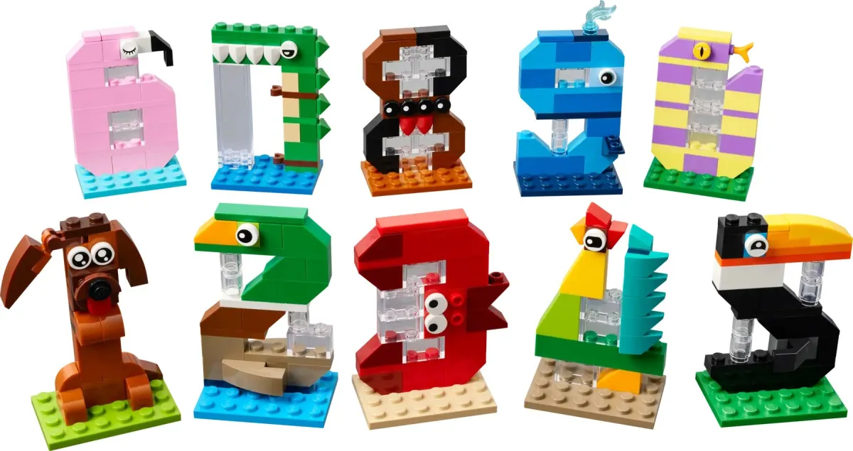 LEGO Inne 40807 - Urodzinowe cyferki thumbnail 3