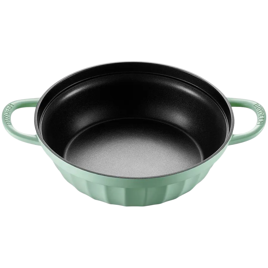 BUYDEEM Naczynie z pokrywą 3,8L CP181 Cozy Greenish thumbnail 3