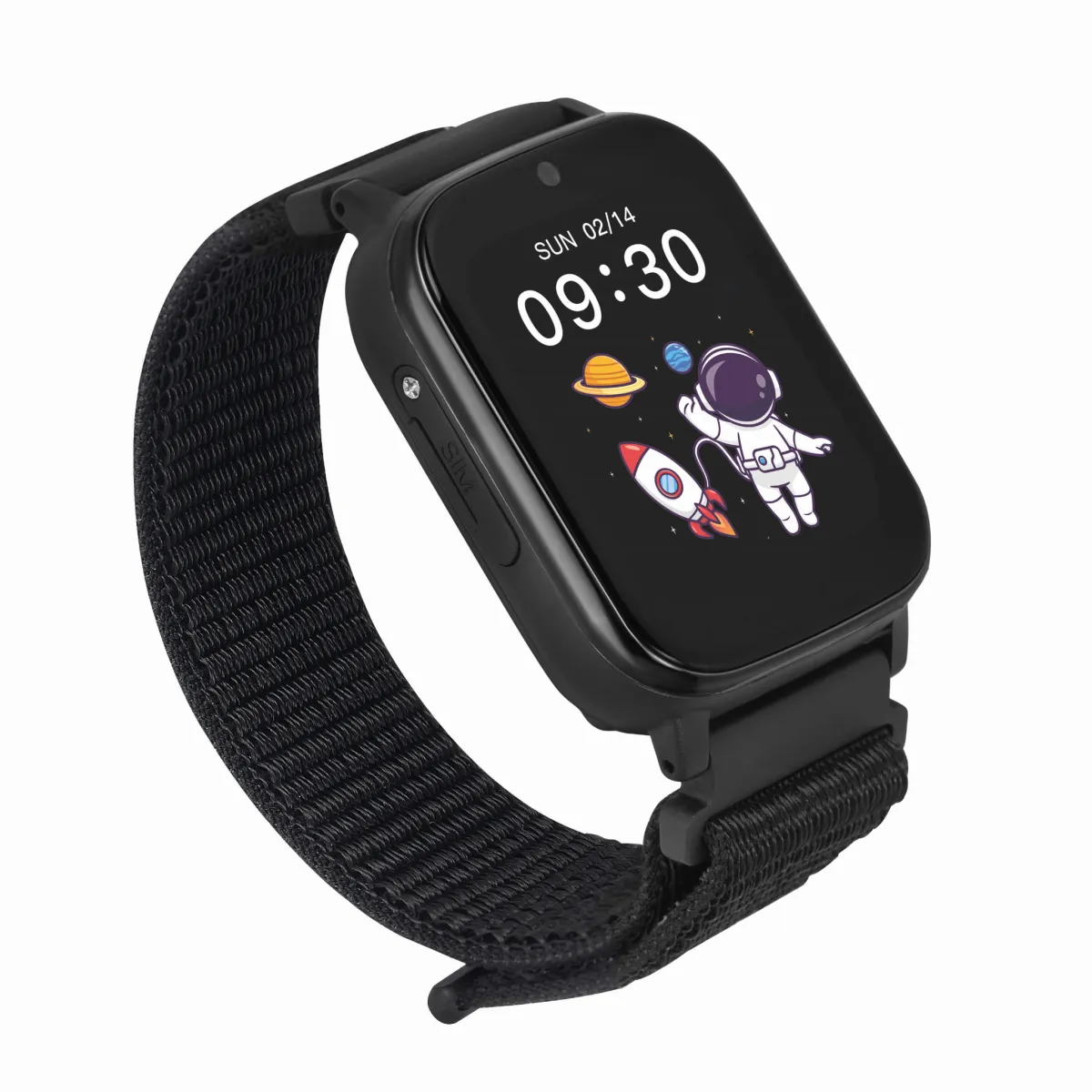 Smartwatch Garett Kids Tech 4G czarny velcro thumbnail 3