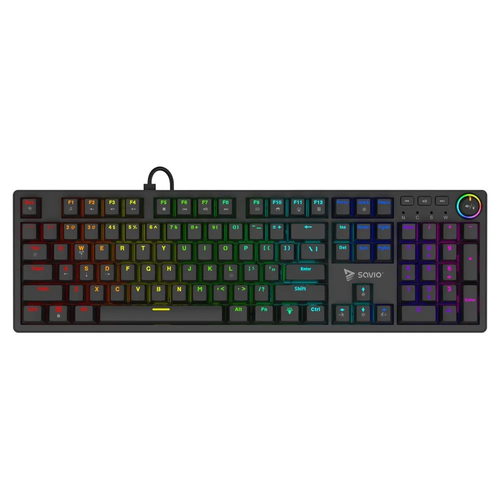 SAVIO KLAWIATURA MECHANICZNA STYX OUTEMU RED thumbnail 2
