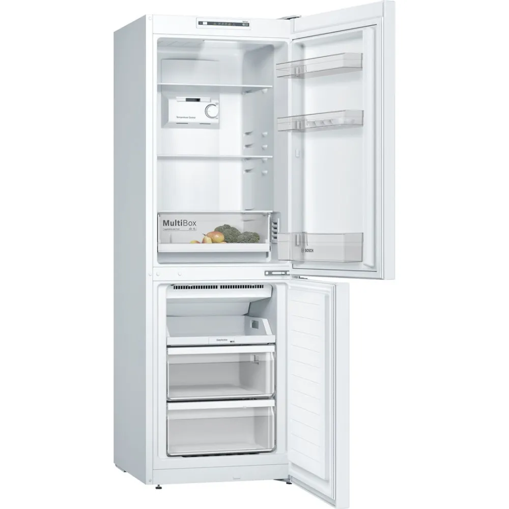Lodówka zamrażarka dwudrzwiowa Bosch KGN 33NWEB no frost 176cm thumbnail 3