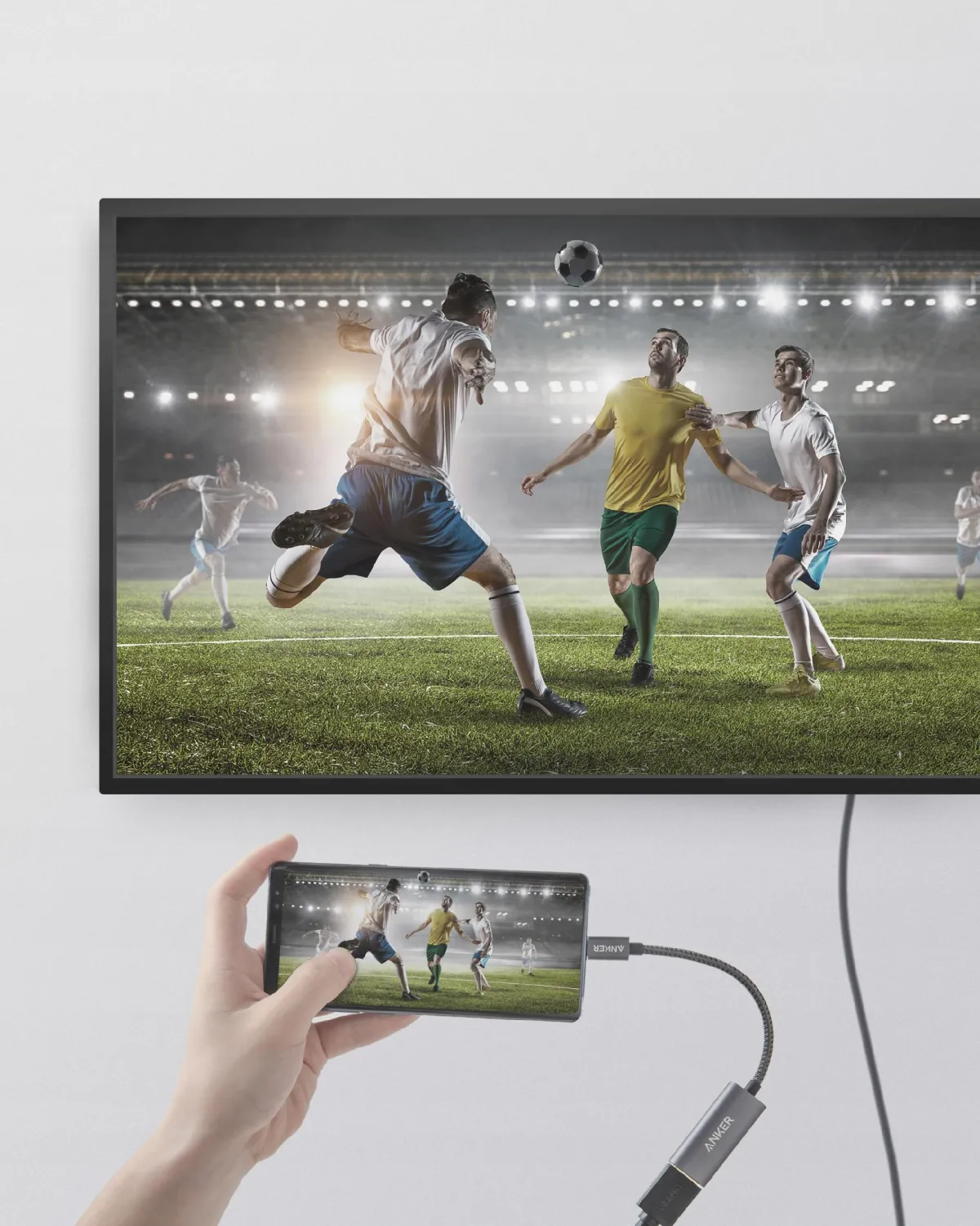 Adapter USB-C HDMI Anker PowerExpand A83120A2 4K 60Hz Pasywny Display thumbnail 3