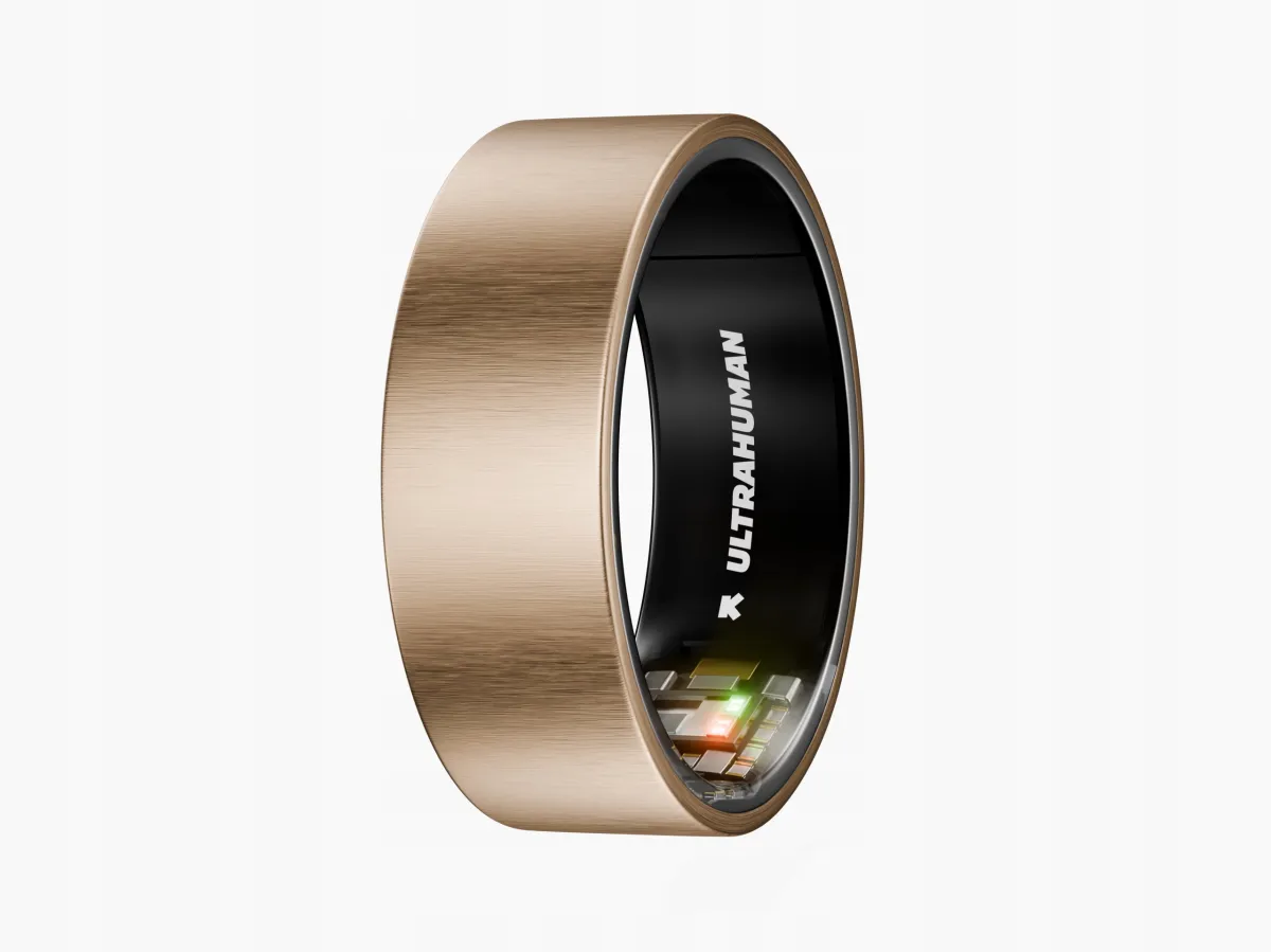 Smart ring Ultrahuman Ring Air różowe złoto pierścień rozmiar 8 thumbnail 3
