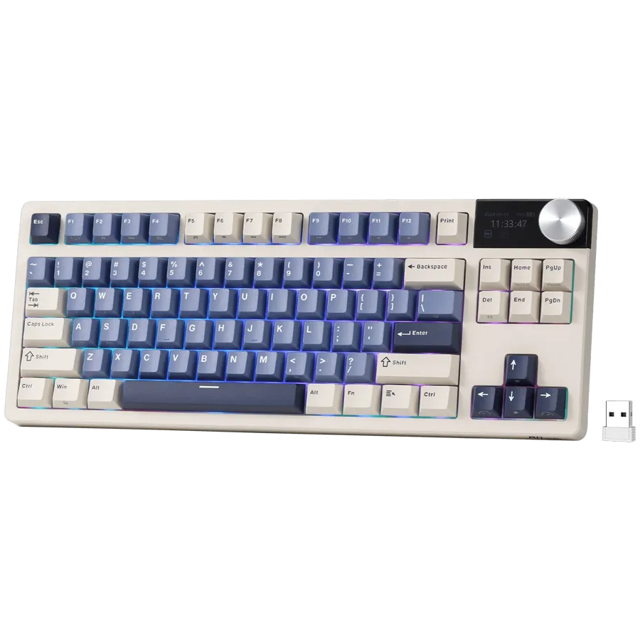 ROYAL KLUDGE RK S85 Horizon Blue Gaming Keyboard Cloud switch thumbnail 2