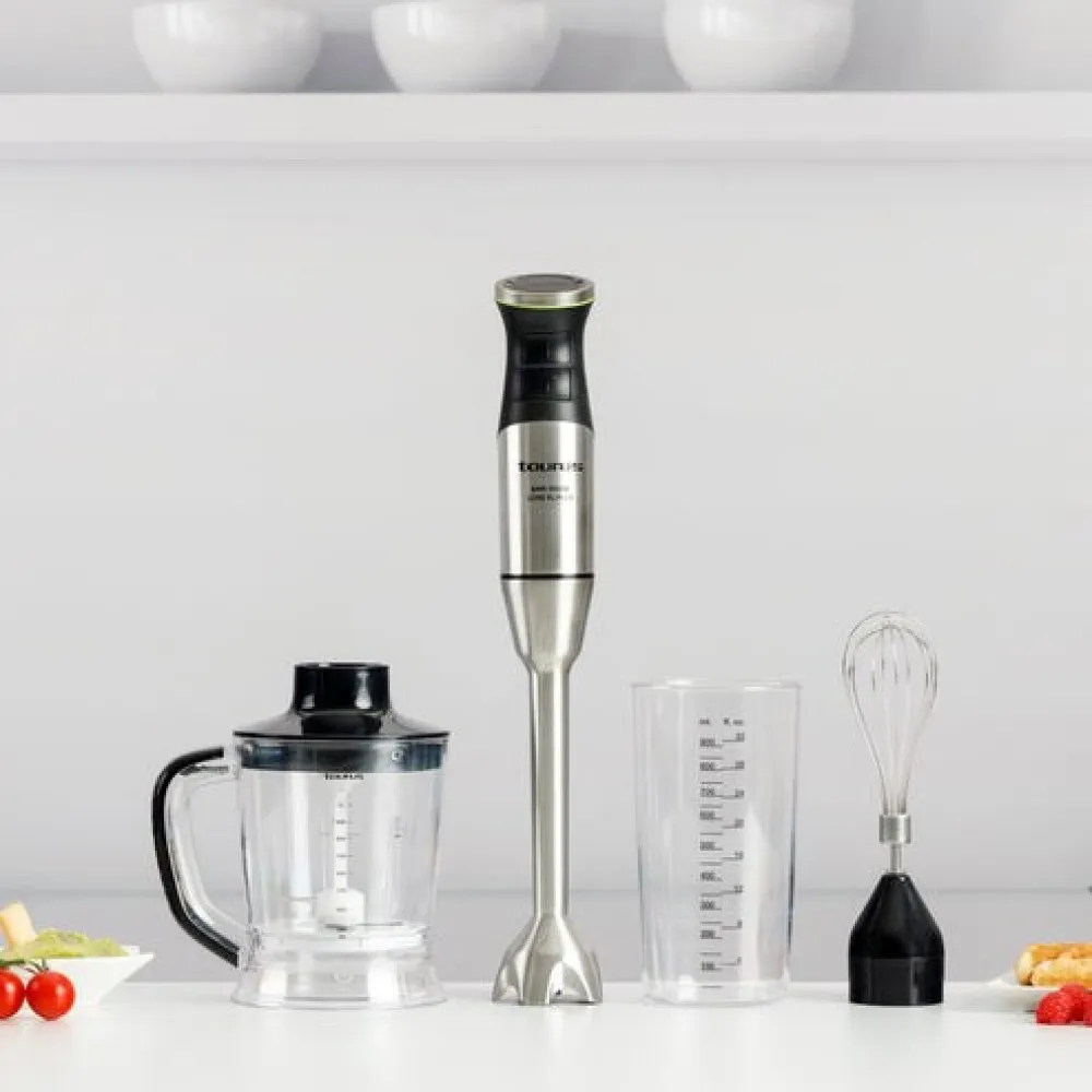 Blender ręczny z akcesoriami Taurus 1500W (choper, trzepaczka,stalowa końcówka, miarka) thumbnail 2