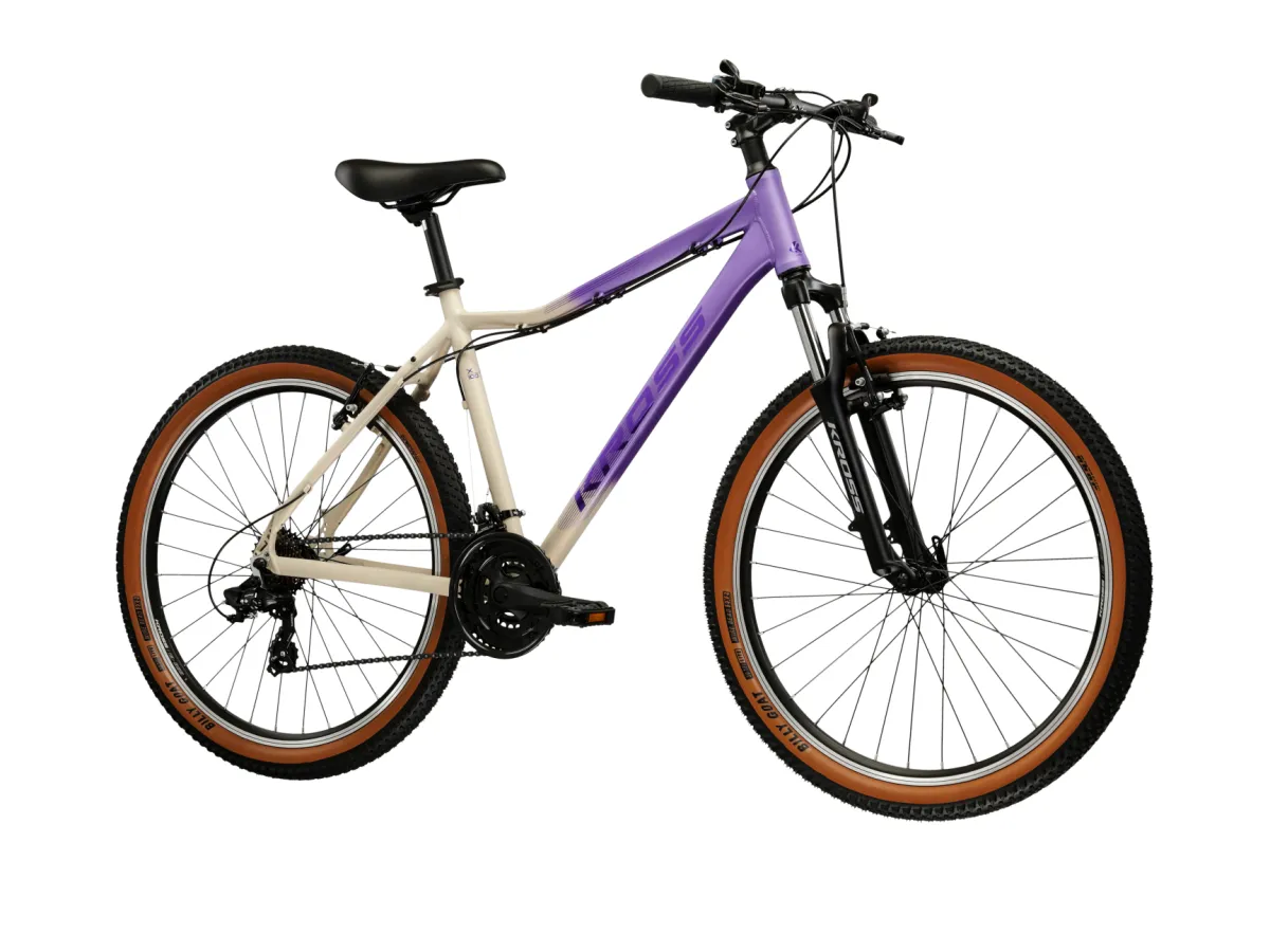 Damski rower górski MTB KROSS Lea X100 rozmiar M Fioletowy thumbnail 2