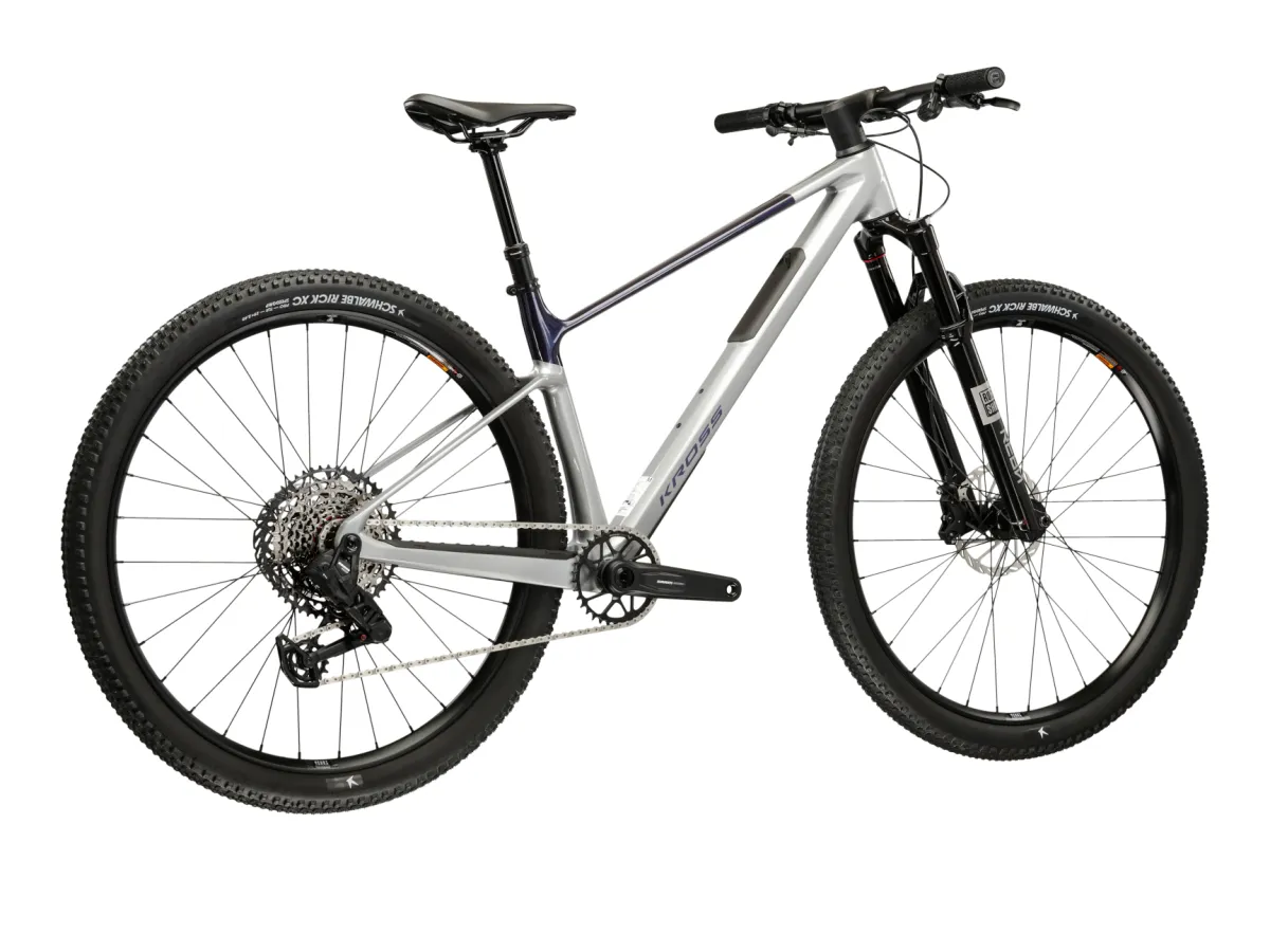 Rower górski MTB XC KROSS Level Rs 3.0 rozmiar M Srebrny thumbnail 3