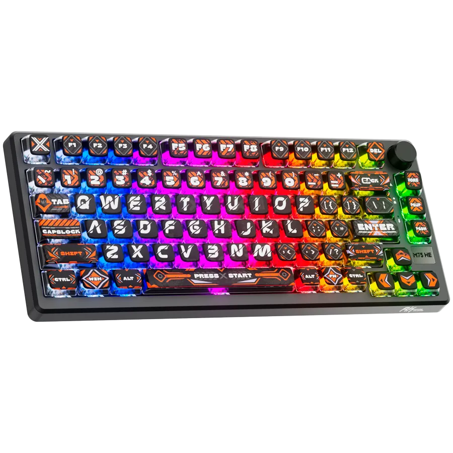 ROYAL KLUDGE RKM75 HE Hephaestus Gaming Keyboard Mint switch thumbnail 3