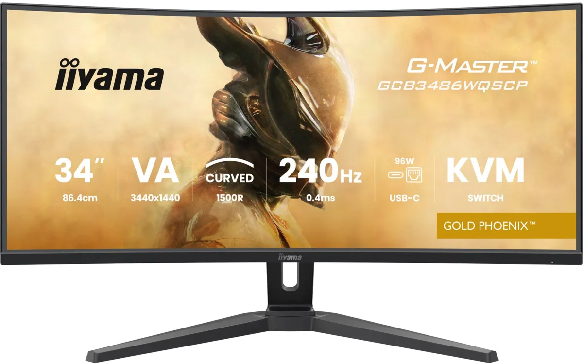 MONITOR IIYAMA LED 34” GCB3486WQSCP-B1 240Hz thumbnail 2