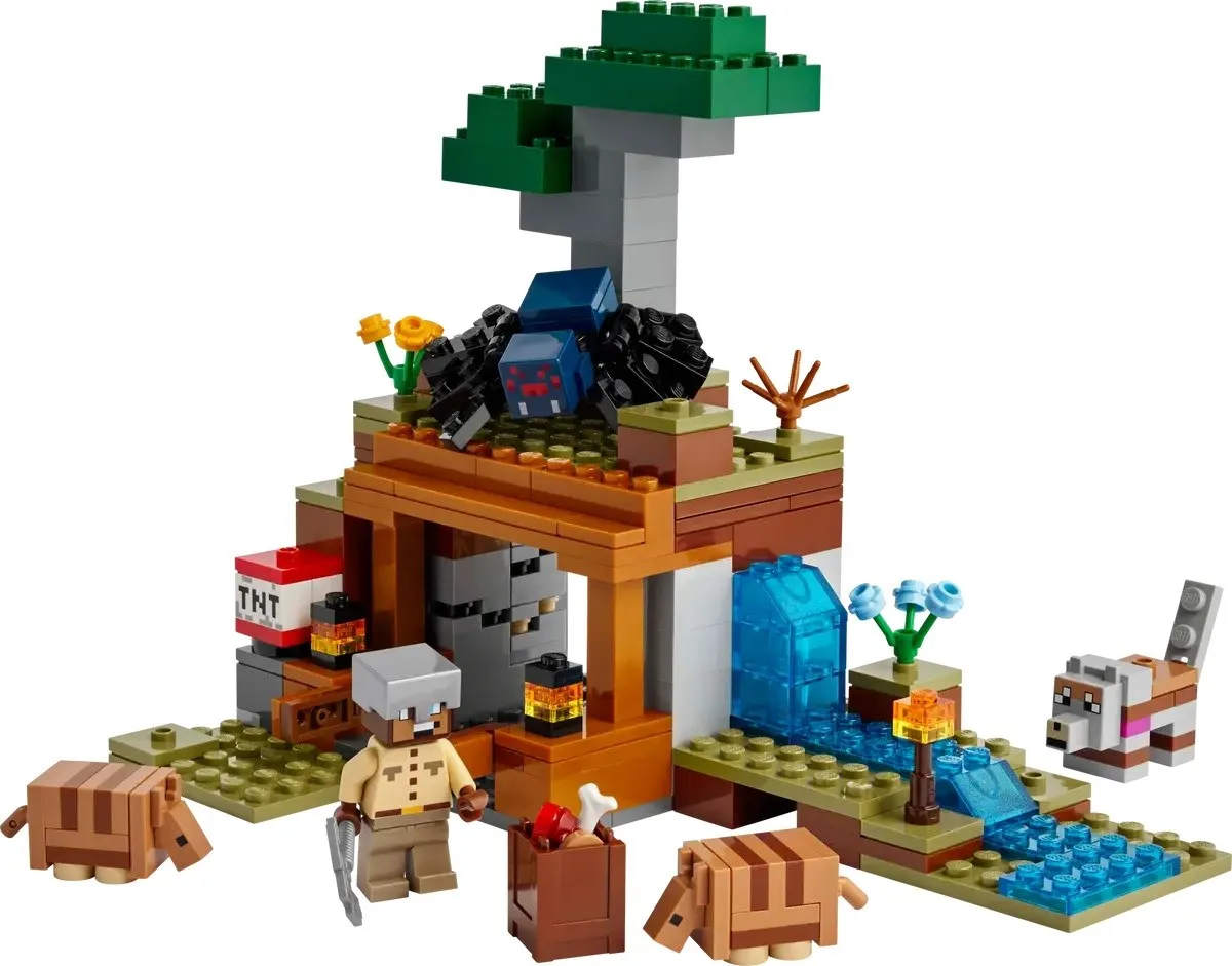 LEGO Minecraft 21269 - Wyprawa do pancernikowej kopalni thumbnail 3