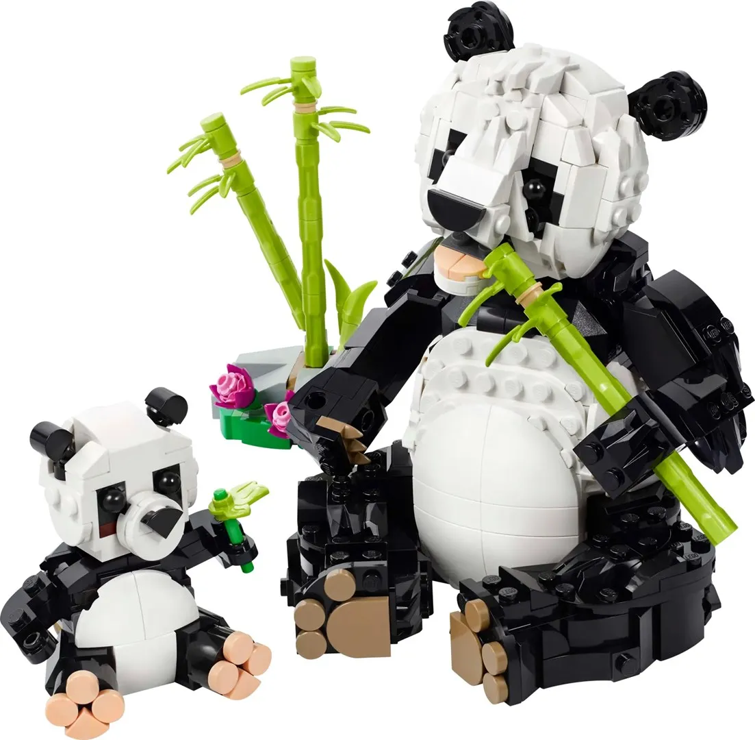 LEGO Creator 3w1 31165 - Dzikie zwierzęta: rodzina pand thumbnail 3