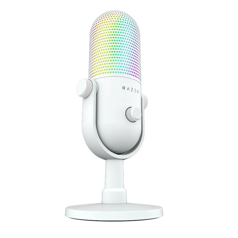 RAZER Seiren V3 Chroma Gaming Microphone- White thumbnail 3