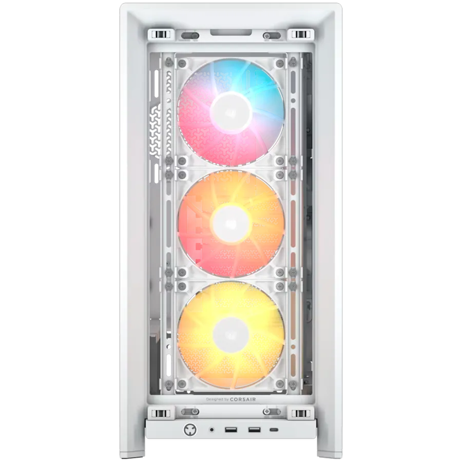 Corsair FRAME 4000D RS ARGB Mid-Tower, White thumbnail 2