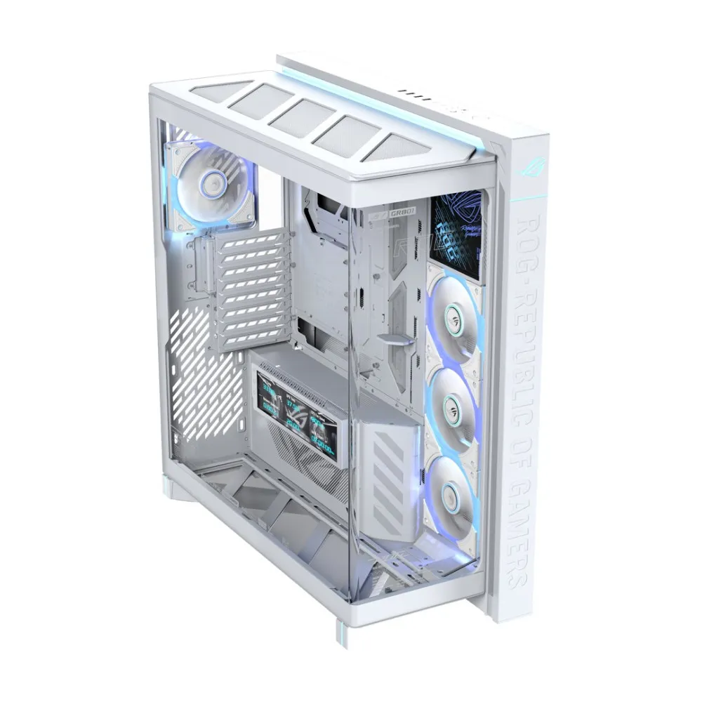 Obudowa Asus ROG CRONOX GR801 CURVE TG ARGB WHITE thumbnail 2