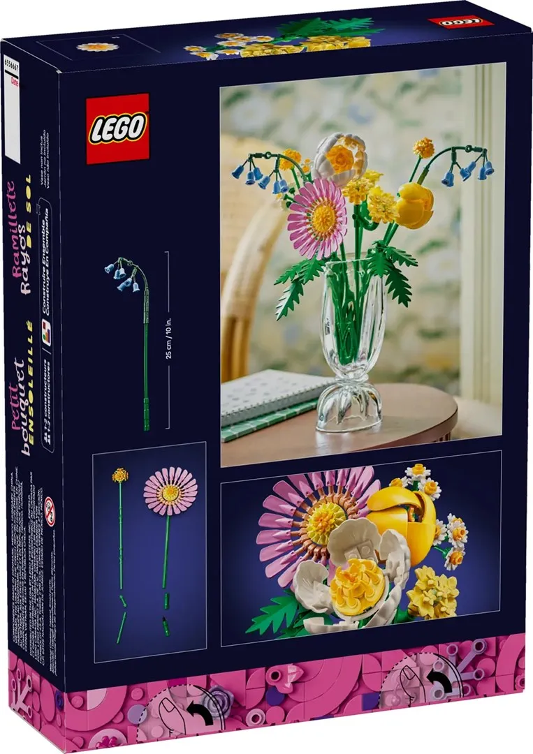 LEGO Botanical Collection 10347 - Mały bukiet żółtych kwiatów thumbnail 2