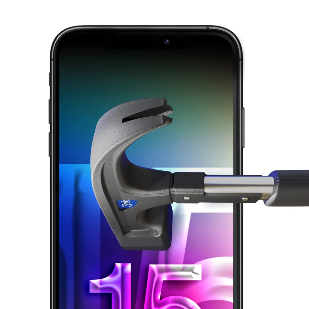 Apple iPhone 15 - 3mk FlexibleGlass Pro thumbnail 3