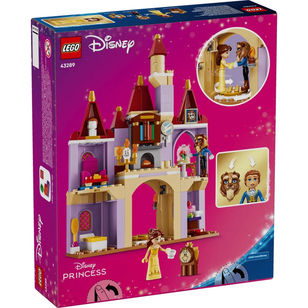 LEGO Disney 43289 - Zaczarowany zamek Pięknej i Bestii thumbnail 3