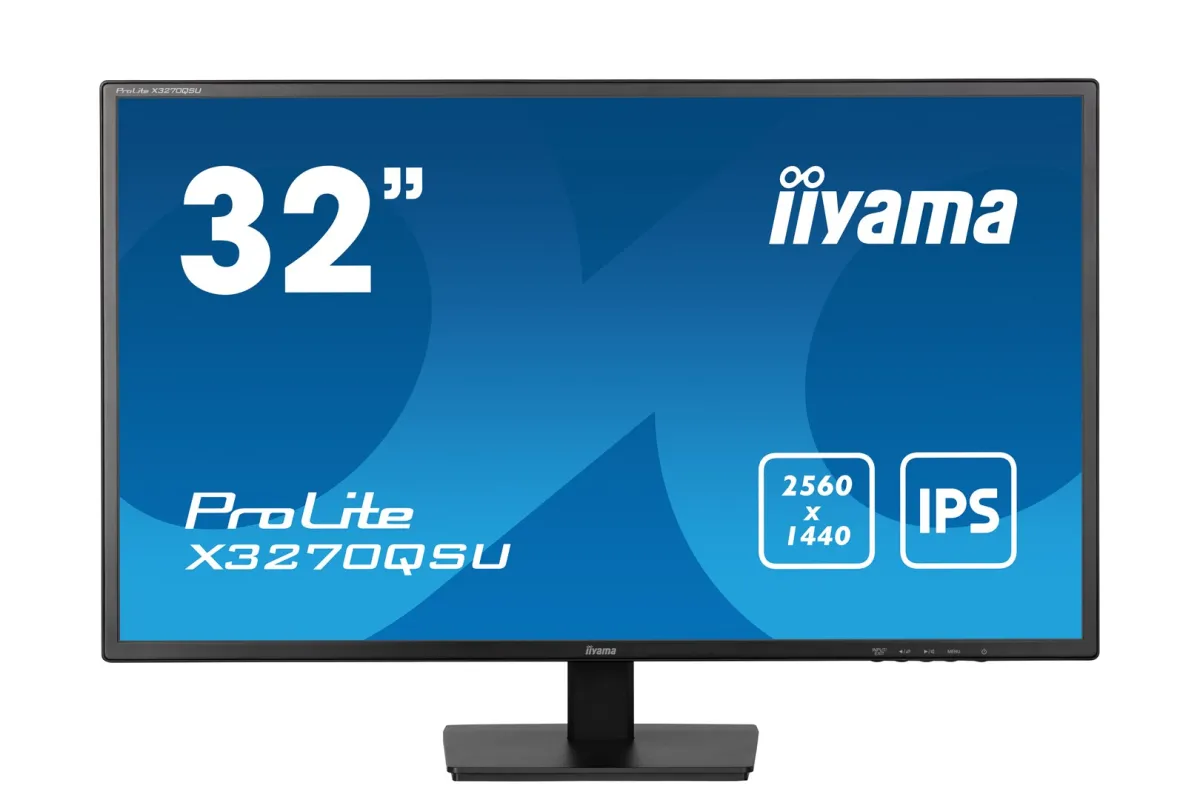 MONITOR IIYAMA LED 31,5 X3270QSU-B1 100Hz thumbnail 2