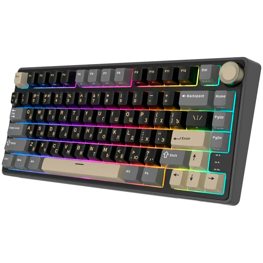 ROYAL KLUDGE R75 Phantom Gaming Keyboard K silver switch thumbnail 2