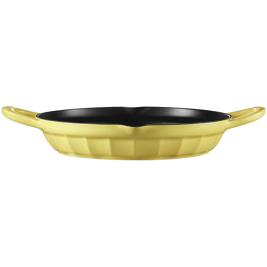 BUYDEEM Patelnia grillowa żeliwna 26 cm CP553 Mellow Yellow thumbnail 3