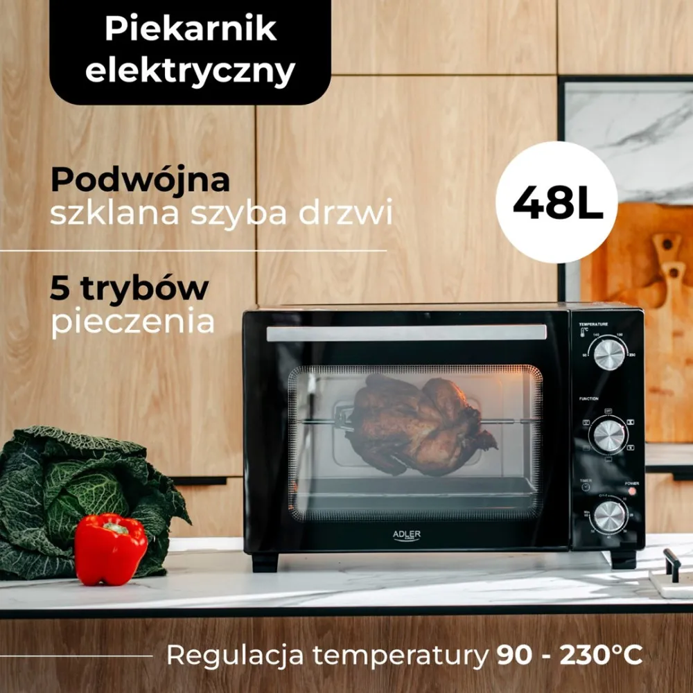 Piekarnik elektryczny ADLER AD 6026 thumbnail 2