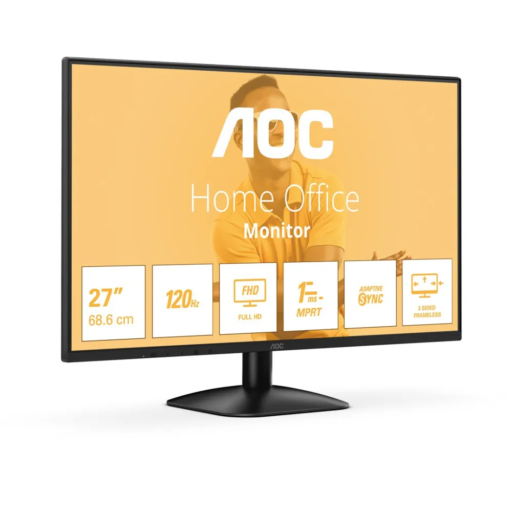 MONITOR AOC LED 27 27B31H 120Hz thumbnail 2