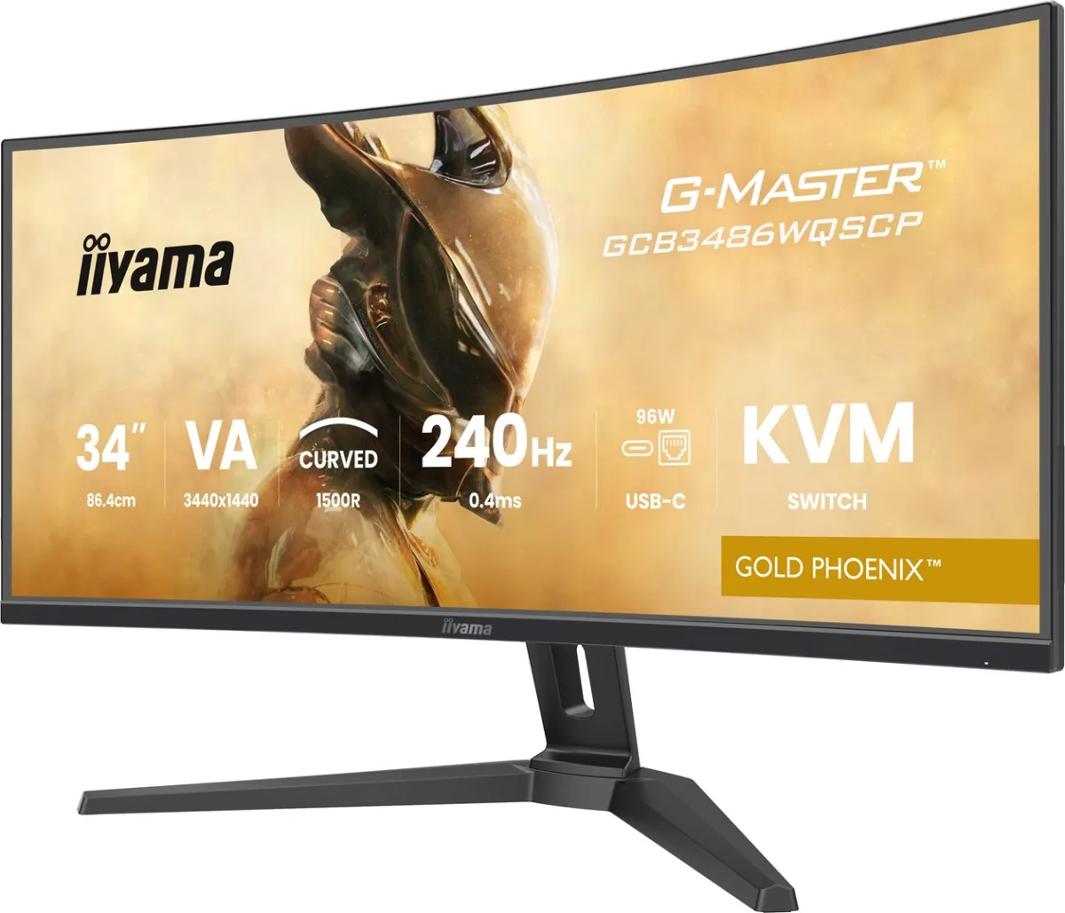 MONITOR IIYAMA LED 34” GCB3486WQSCP-B1 240Hz thumbnail 3