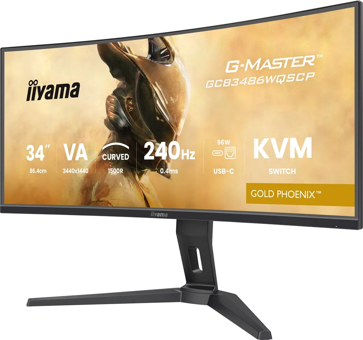 MONITOR IIYAMA LED 34” GCB3486WQSCP-B1 240Hz thumbnail 2