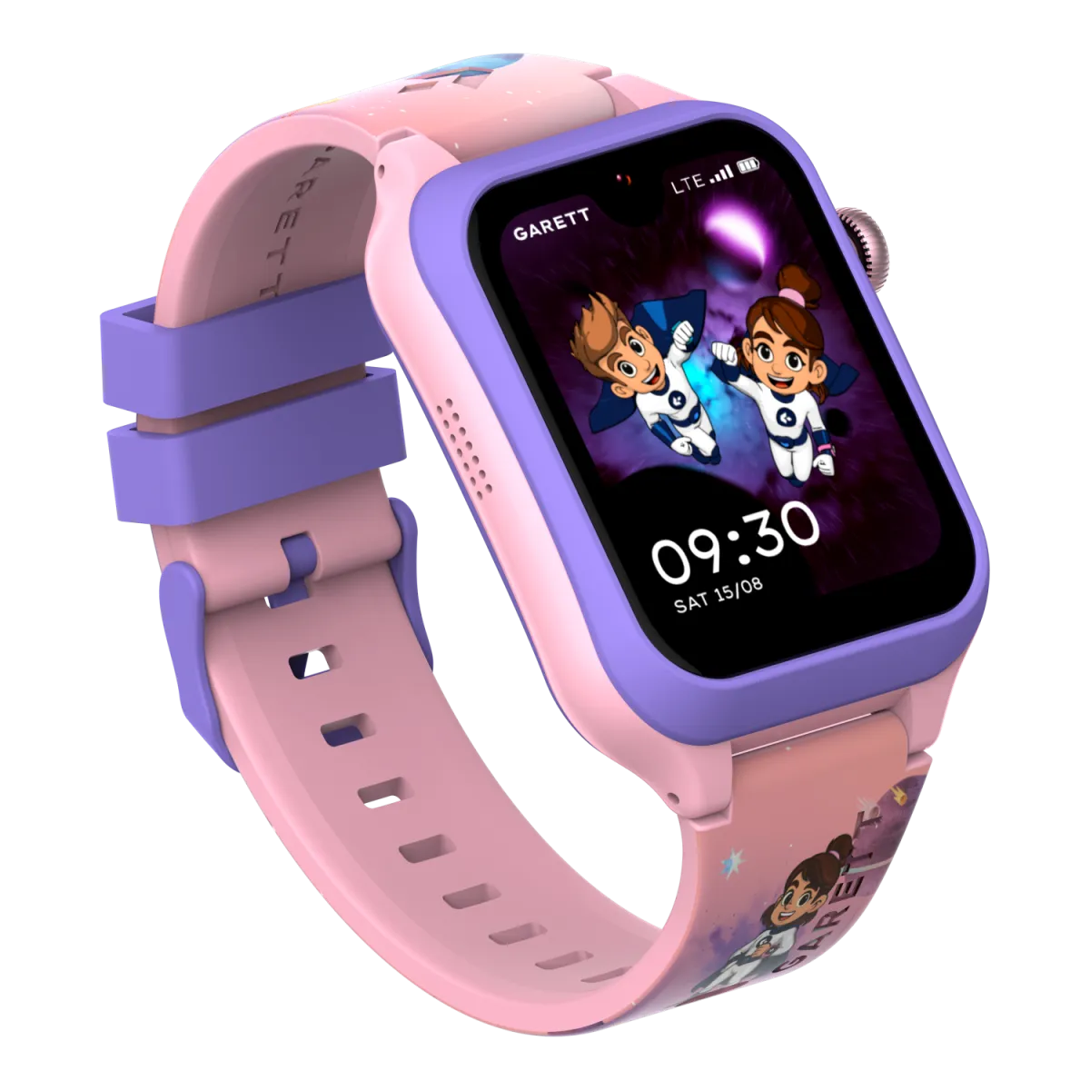 Smartwatch Garett Kids Essa 2 4G różowy thumbnail 2