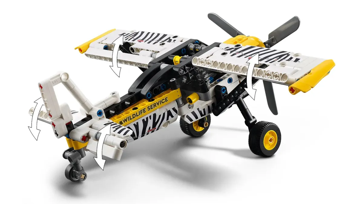 Klocki LEGO Technic 42198 - Samolot transportowy thumbnail 3