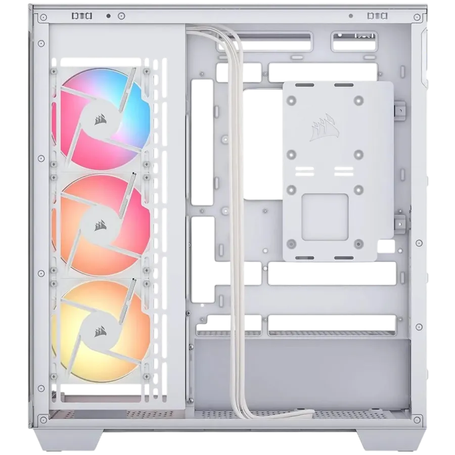 CORSAIR 3500X RSR ARGB Tempered Glass Mid-Tower, White thumbnail 3