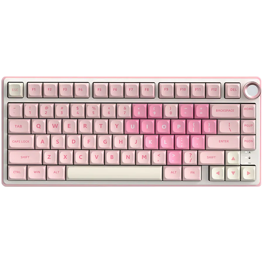 ROYAL KLUDGE R75 Pink Melody Gaming Keyboard Cream switch thumbnail 2