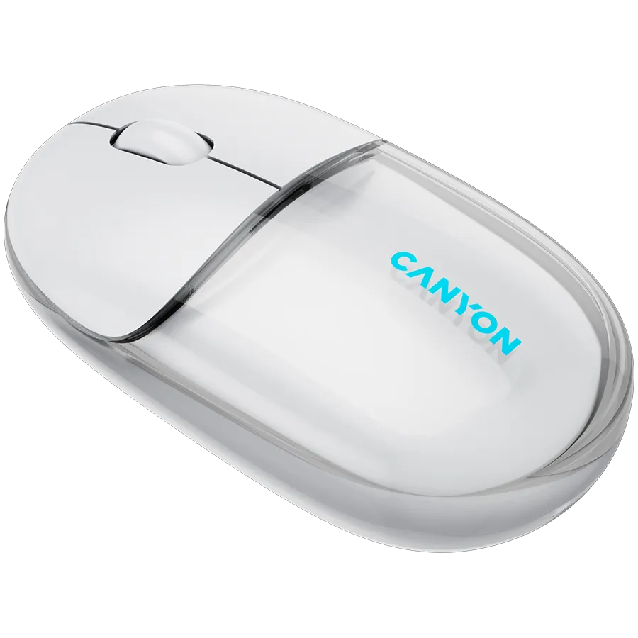 CANYON mouse OnClick 24 BT/ Wireless Transparent/White thumbnail 3