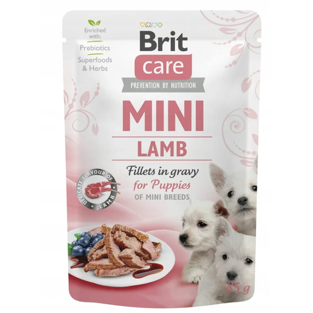 BRIT Care Mini Puppy Lamb - mokra karma dla psa - 12x85 g thumbnail 2