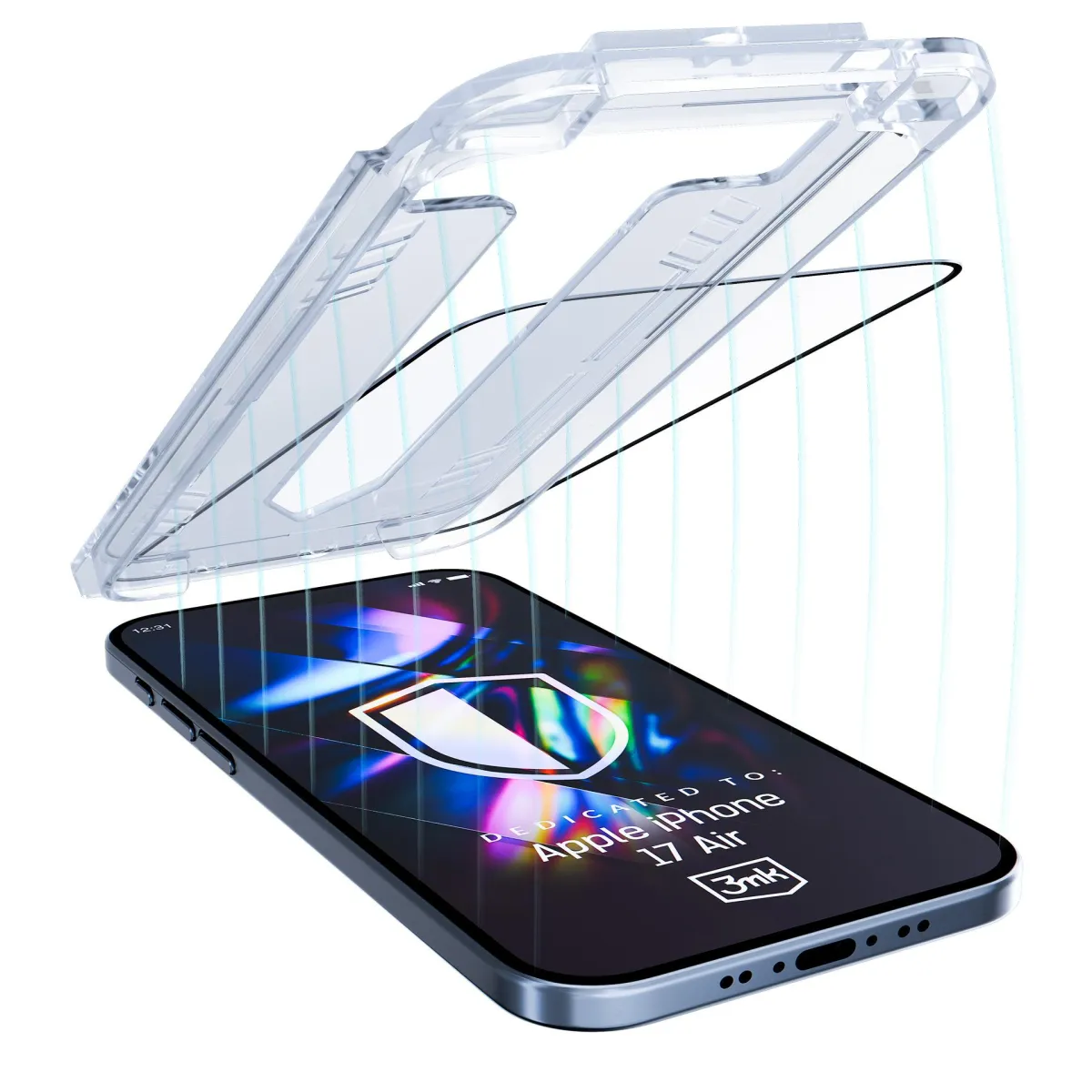 Apple iPhone Air - 3mk Hardy Hardura 9H thumbnail 2