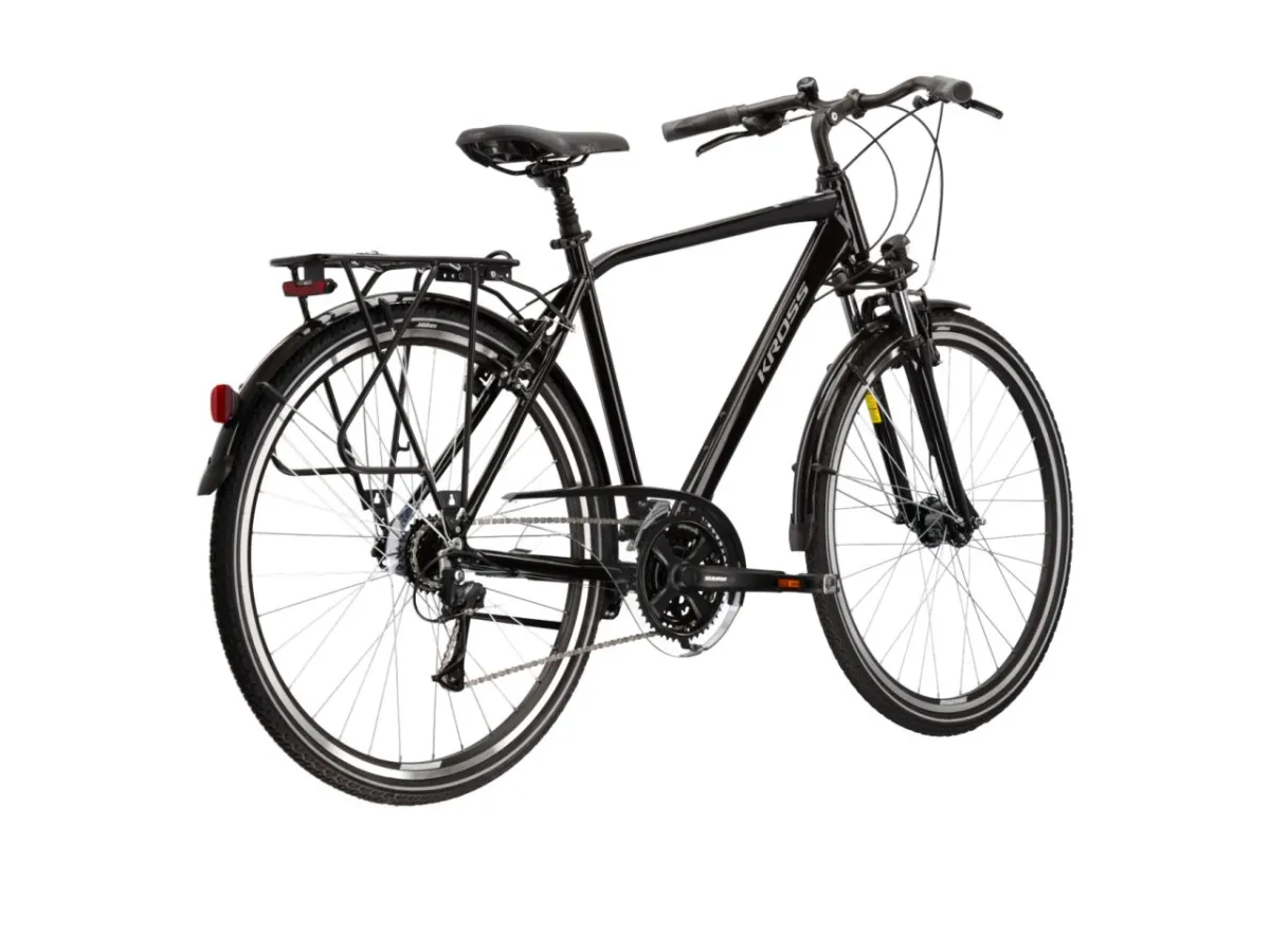 Rower trekkingowy KROSS Trans 4.0 rozmiar S Czarny thumbnail 3