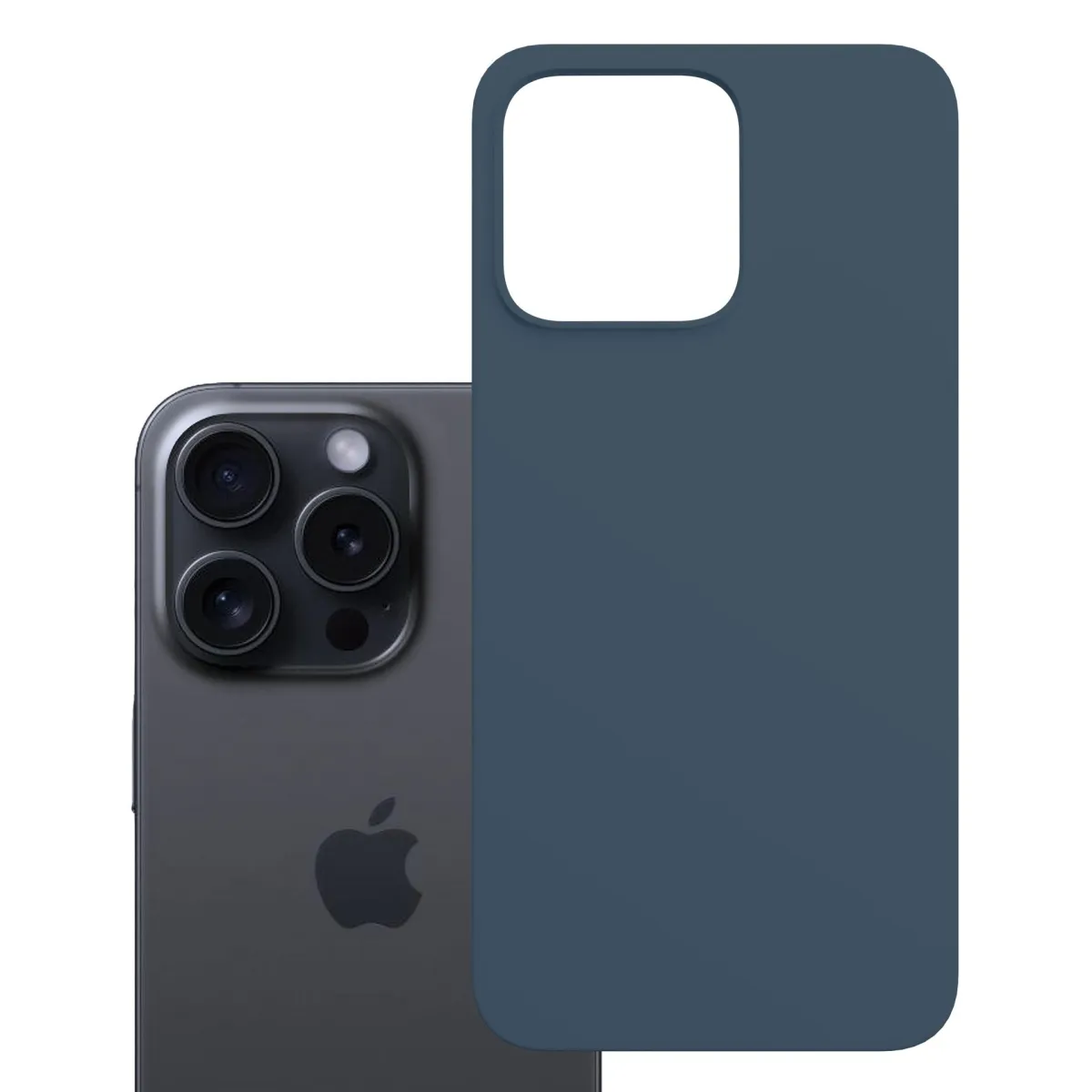 Apple iPhone 15 Pro Max - 3mk Hardy MagSilicone Royal Blue thumbnail 3