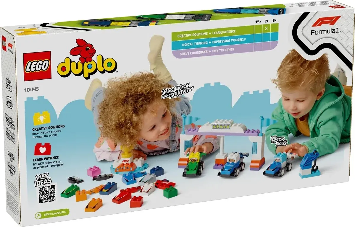 LEGO Duplo 10445 - Bolidy i kierowcy F1® thumbnail 2