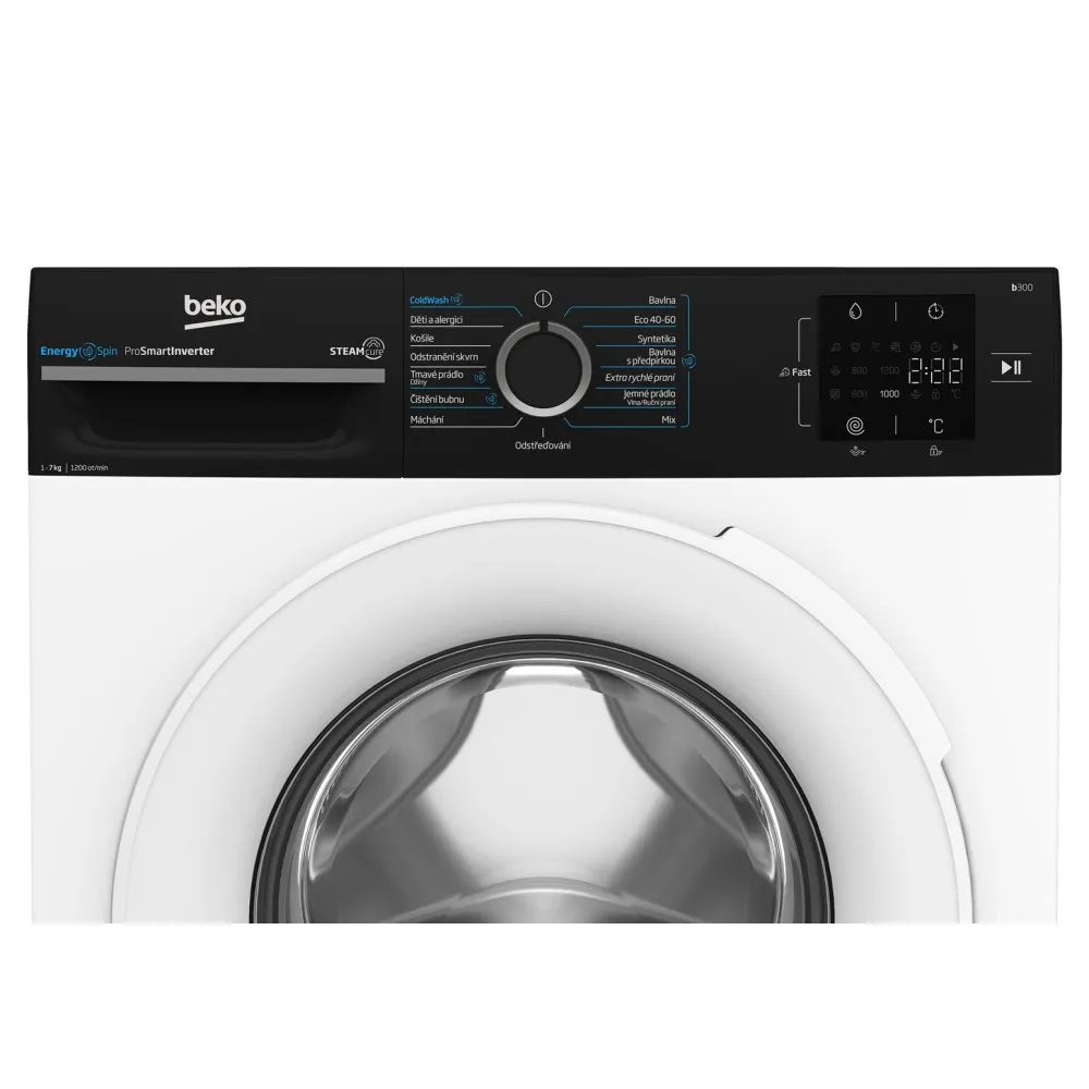 Pralka BEKO BM3WFU3721WBW thumbnail 2