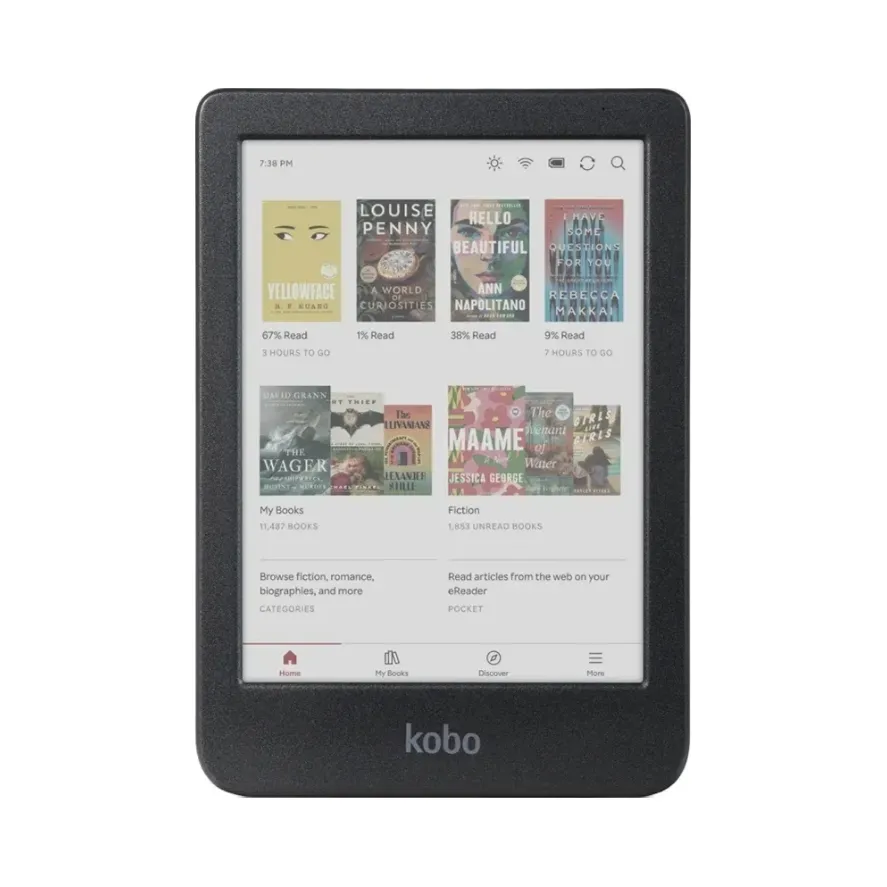 Czytnik Ebook Kobo Clara Colour 16GB 6 cali E-Ink Kaleido 3 Wi-Fi Bluetooth thumbnail 2