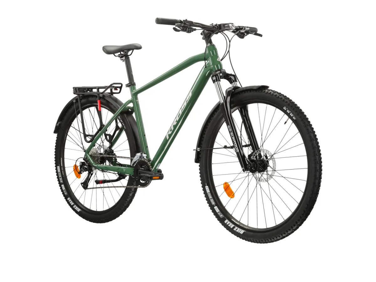 Rower górski MTB KROSS Hexagon 4.0 EQ rozmiar S Zielony 27,5" thumbnail 3