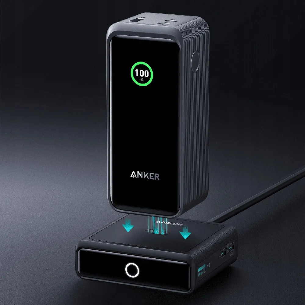Baza ładująca ANKER Prime 100W Tech. GaN Kontrola temp. ładowania Czarna thumbnail 2