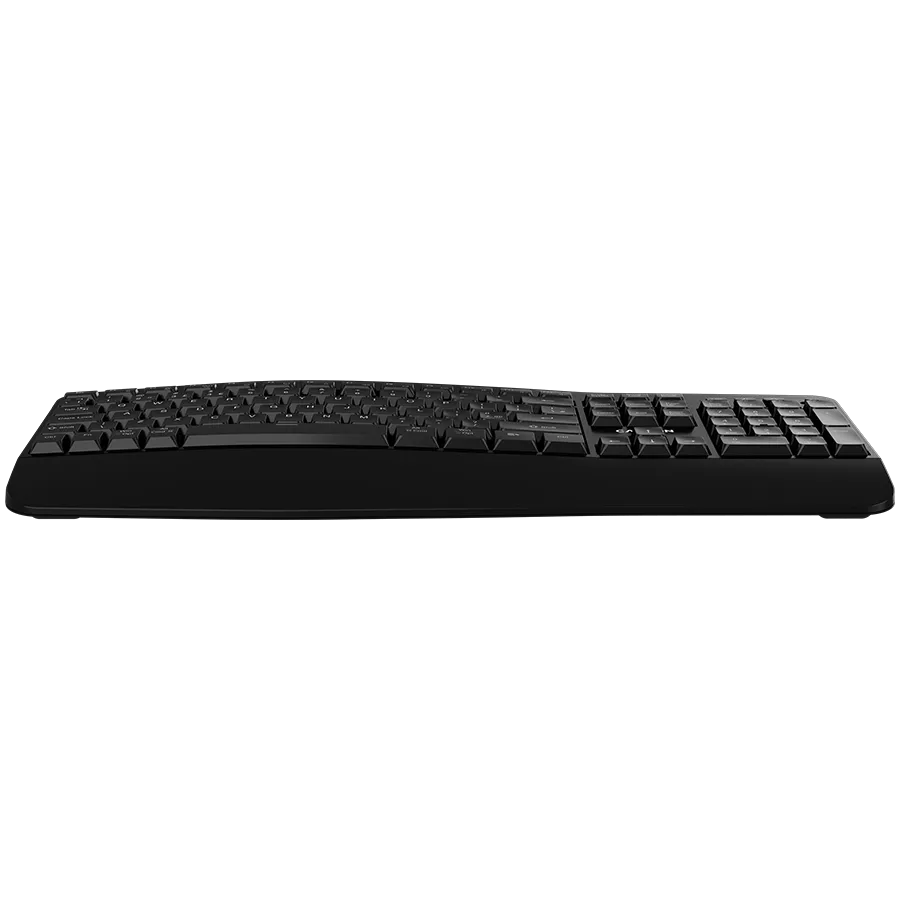 CANYON Klawiatura HKB-W6 Bezprzewodowa Ergonomia Czarna thumbnail 2