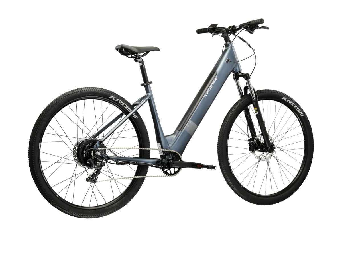 Rower elektryczny KROSS Solar Boost 1.0 LS rozmiar L Grafitowy thumbnail 3