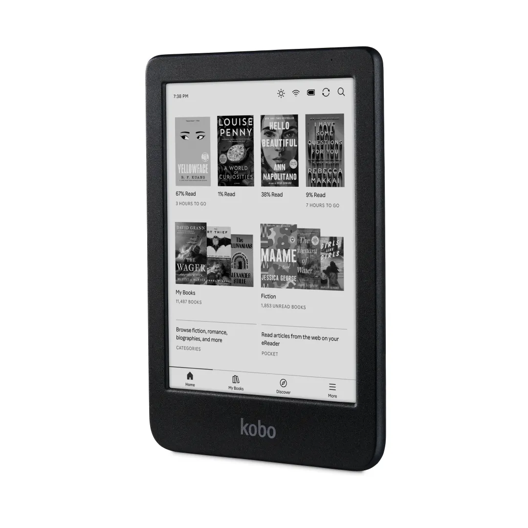 Czytnik Ebook Kobo Clara BW 16GB 6 cali IPX8 E-Ink Bluetooth Wi-Fi dotykowy thumbnail 3