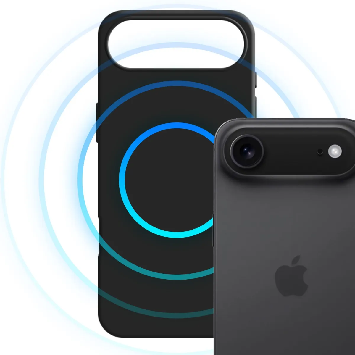 Apple iPhone Air - 3mk Hardy MagSilicone Graphite thumbnail 3