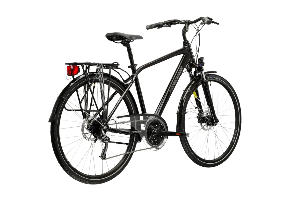 Rower trekkingowy KROSS Trans 4.0 Exp rozmiar S Czarny thumbnail 3